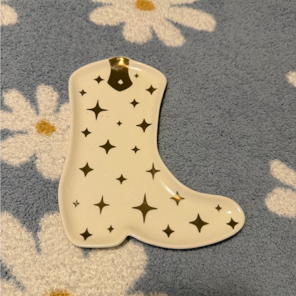 Starry Boot-Shaped Trinket Dish